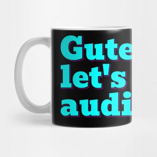 Guten Tag Auditing Adventures Mug